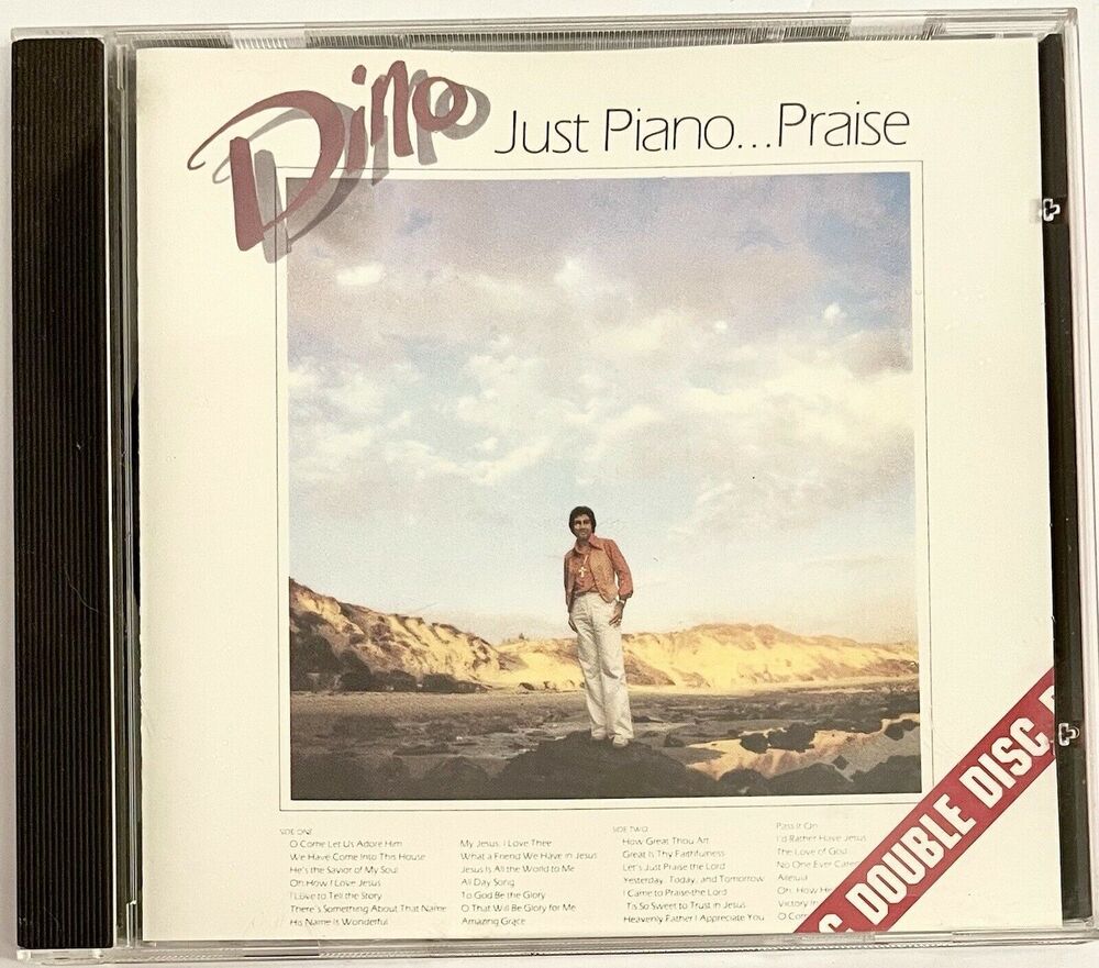 Just Piano Praise Medley Vol. 1 & 2 (2x Audio CD, 084418251322) Dino * Like New